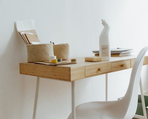A clean workspace symbolizing organized communication